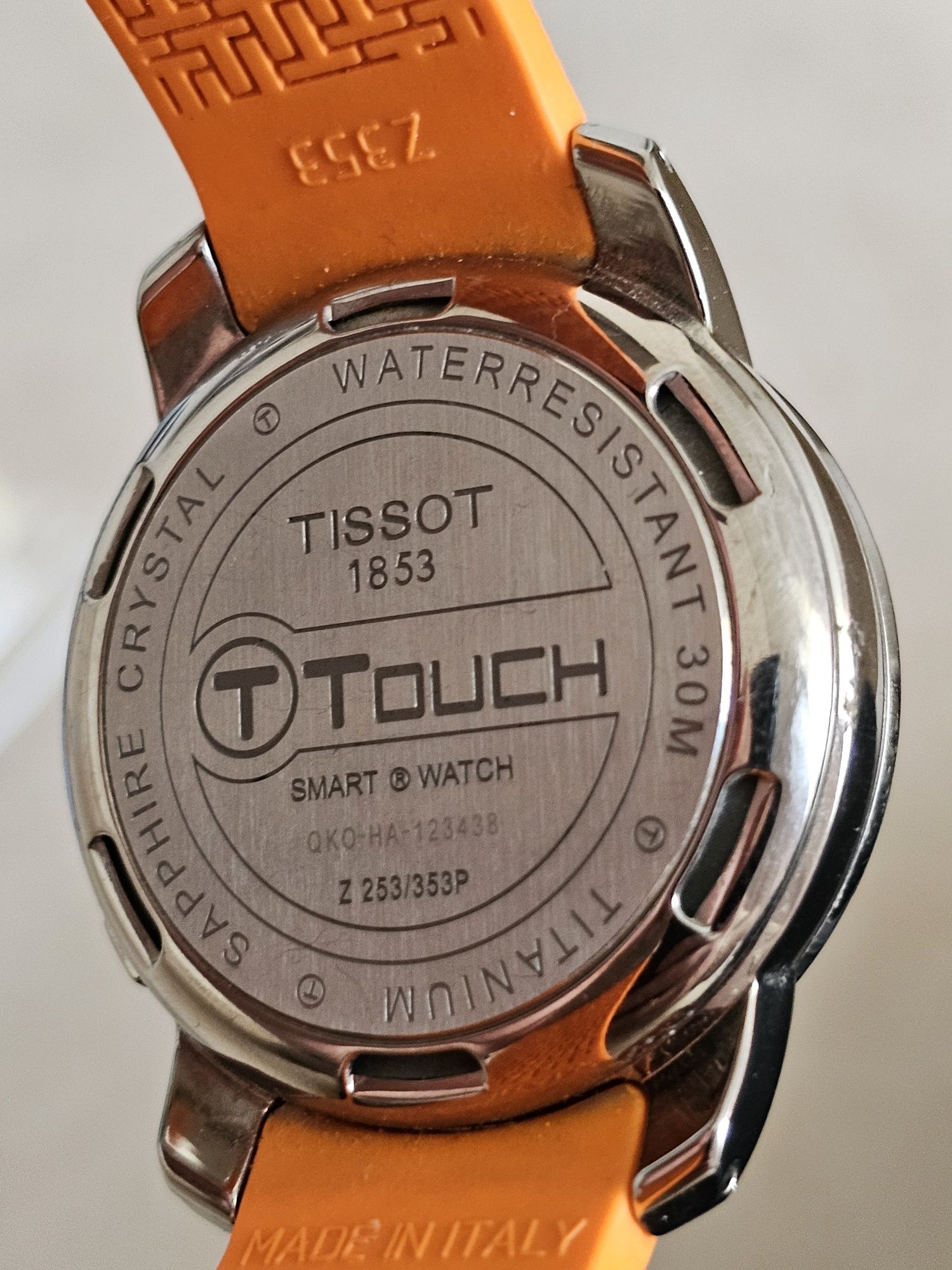 Tissot T-Touch Titanium — титан, сапфир, сенсорные, Швейцария