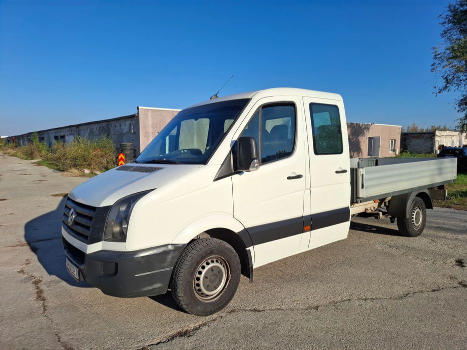 Volkswagen Crafter facelift 2011,Euro5,dubla cabina 7 locuri(Doka),clima,sirocou,carlig