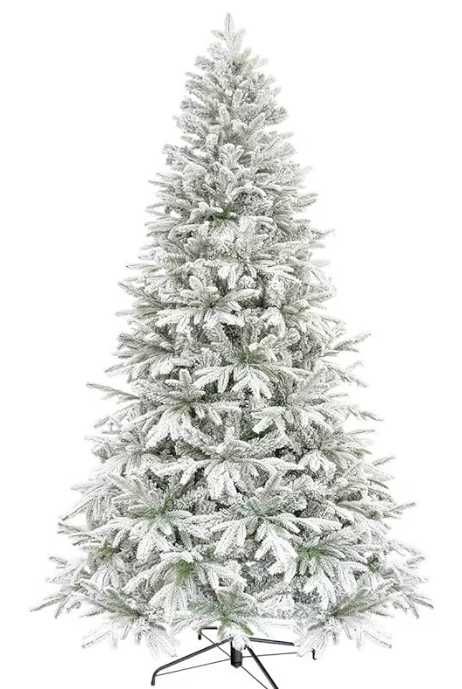 Brad de Craciun Cu Aspect Inzapezit, 230 cm, Neiluminat