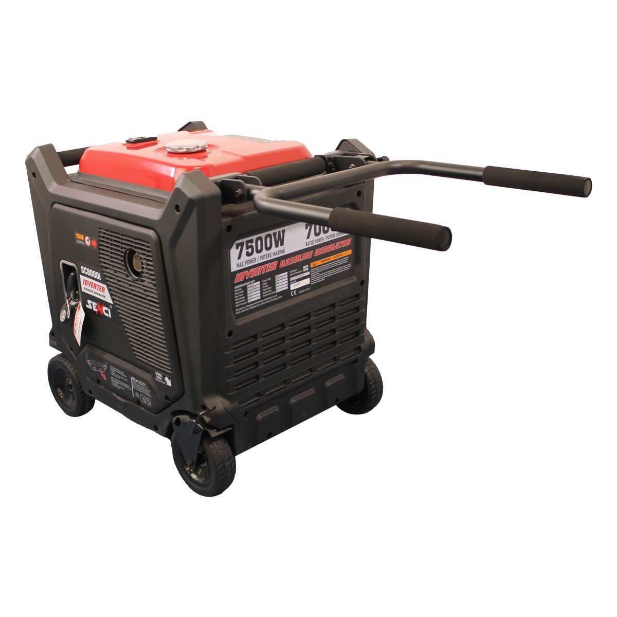 Generator de curent inverter SENCI SC-8000i, 7,5 kW 230V AVR cu ATS