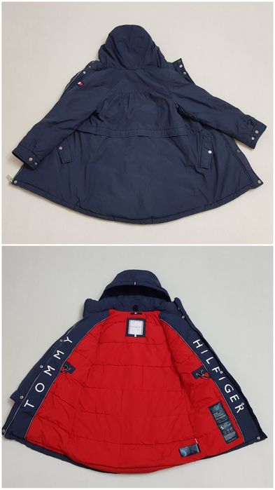 Geaca Tommy Hilfinger Sorona Parka, groasă de iarnă, nr 140 (kids)