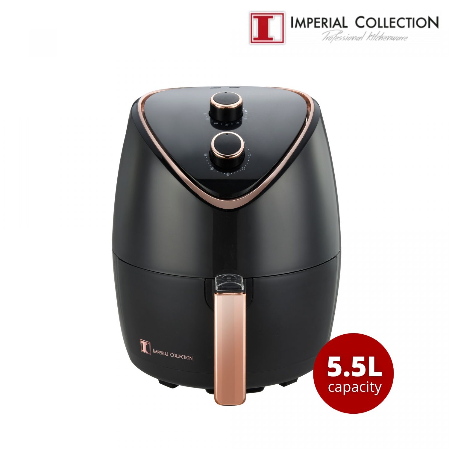 Airfryer (friteuza cu aer cald) Imperial collection, NOUA, 5.5litri