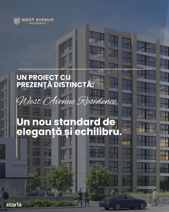 3 camere – spațiu, siguranță, natură|West Avenue Residence|TVA Inclus