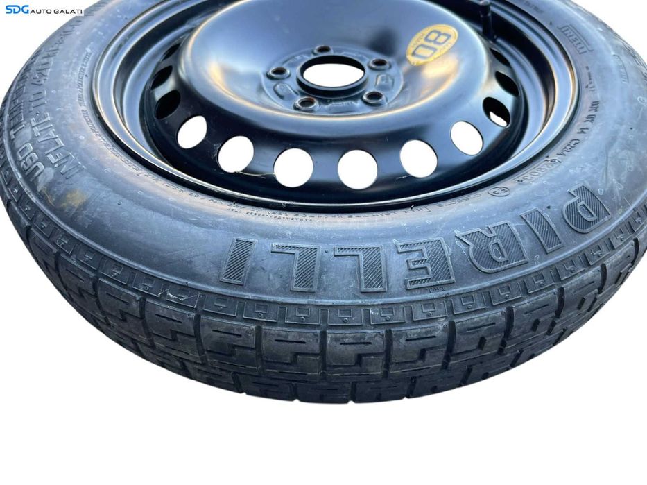 Roata Janta Tabla Rezerva Slim 5x108 T125 85 R16 Ford Focus 2 2004 - 2010 Cod 3S71-NA 3S71NA [B4216]