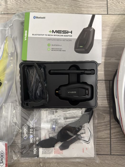 Casca Moto SHOEI GT AIR - 2 (L) + Sena SRL 2 + Sena Mesh