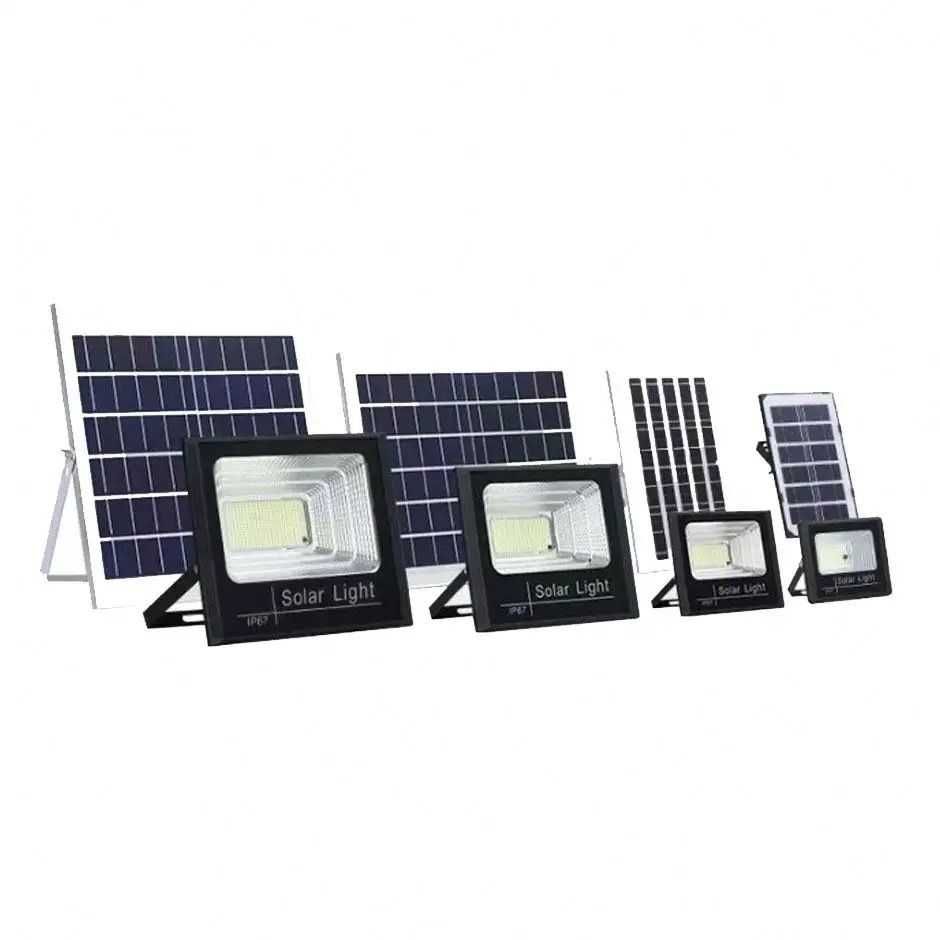 Proiector LED 25 50 80 100 200 300 400 500 W Panou Solar Telecomanda