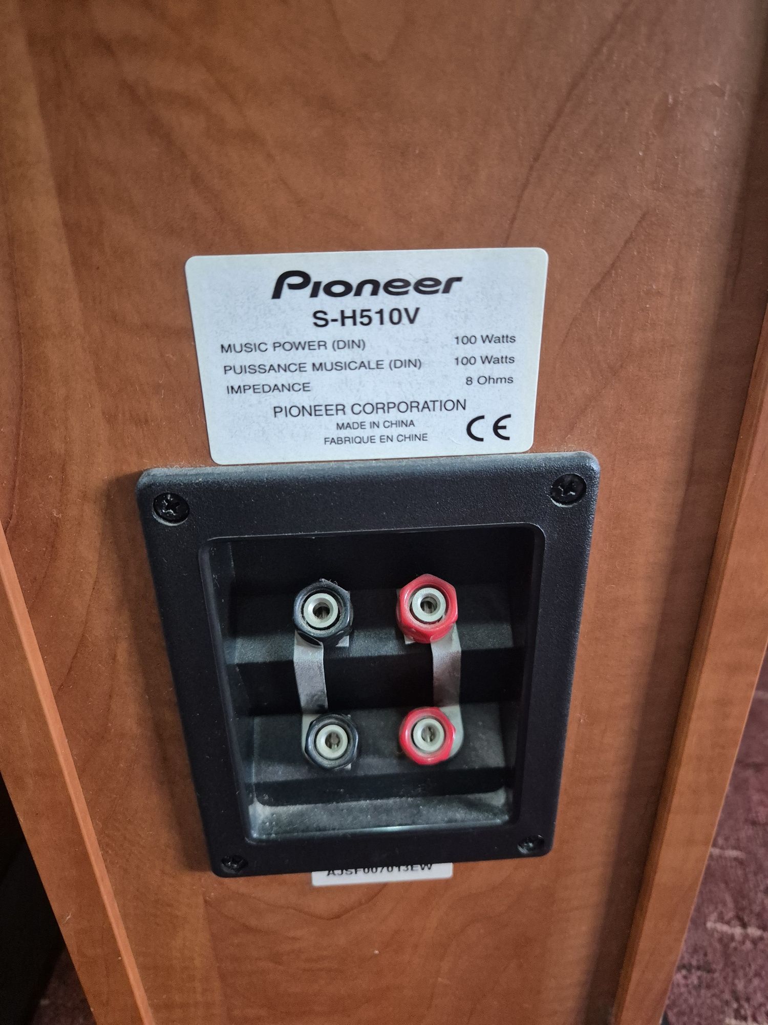 Pioneer S H510V boxe turn surround & center