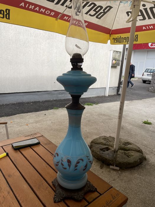 Lampa pe gaz vintage