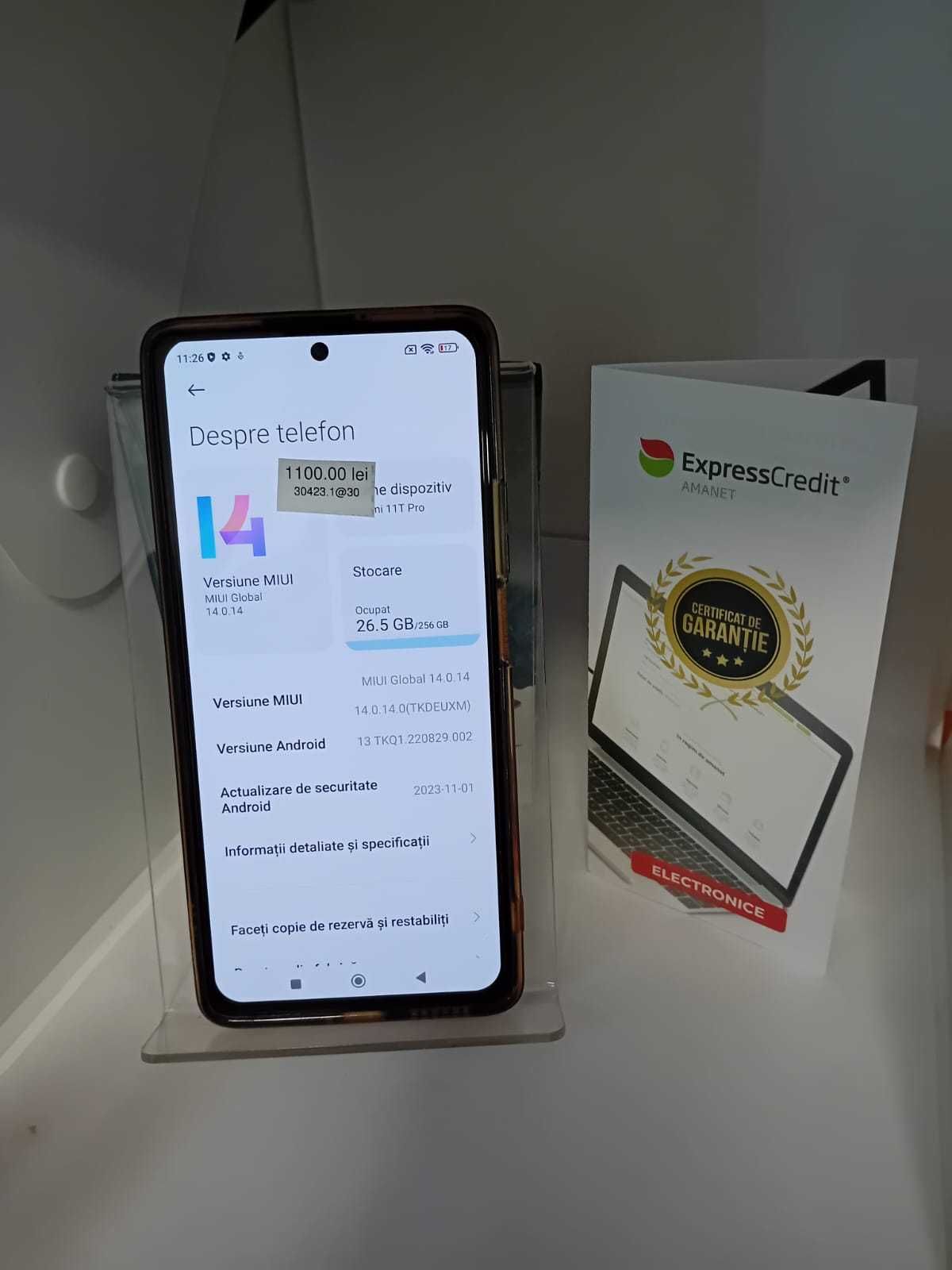 Telefon Xiaomi 11T PRO 5G (30423.1/30 Pacurari 2)