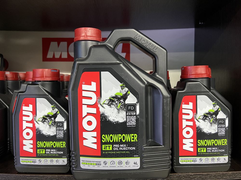 Фирменное 2Т Масло MOTUL для Снегоходов!