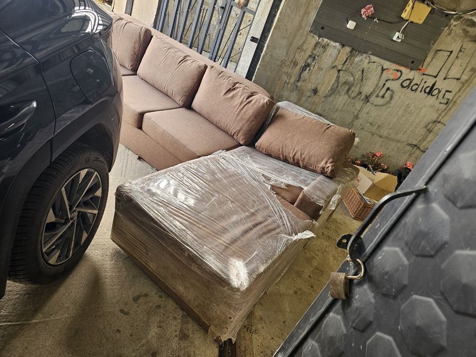 Ъглов Диван с функция сън