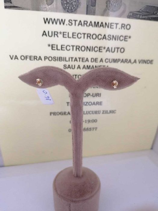 cercei aur 14k (m2) star amanet