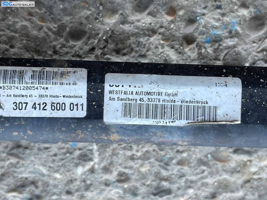 Carlig Remorcare Tractare cu Priza Instalatie Electrica Fara Cui Ford Focus 3 Break Combi 2010 - 2018 Cod BM5J-N19D521-DB [B3128]