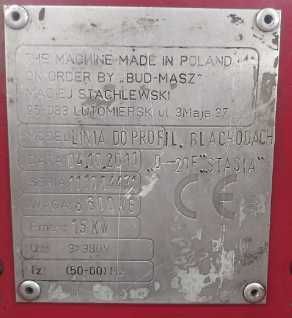 Linie de profilat tablă tip țiglă metalică