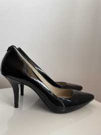 Michael Kors pantof cu toc lac negru 37.5