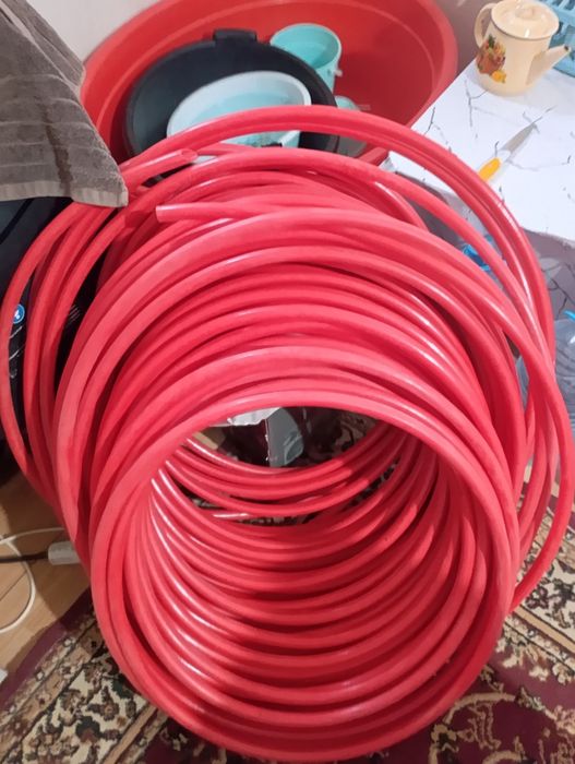 Тёплый пол шланга новый