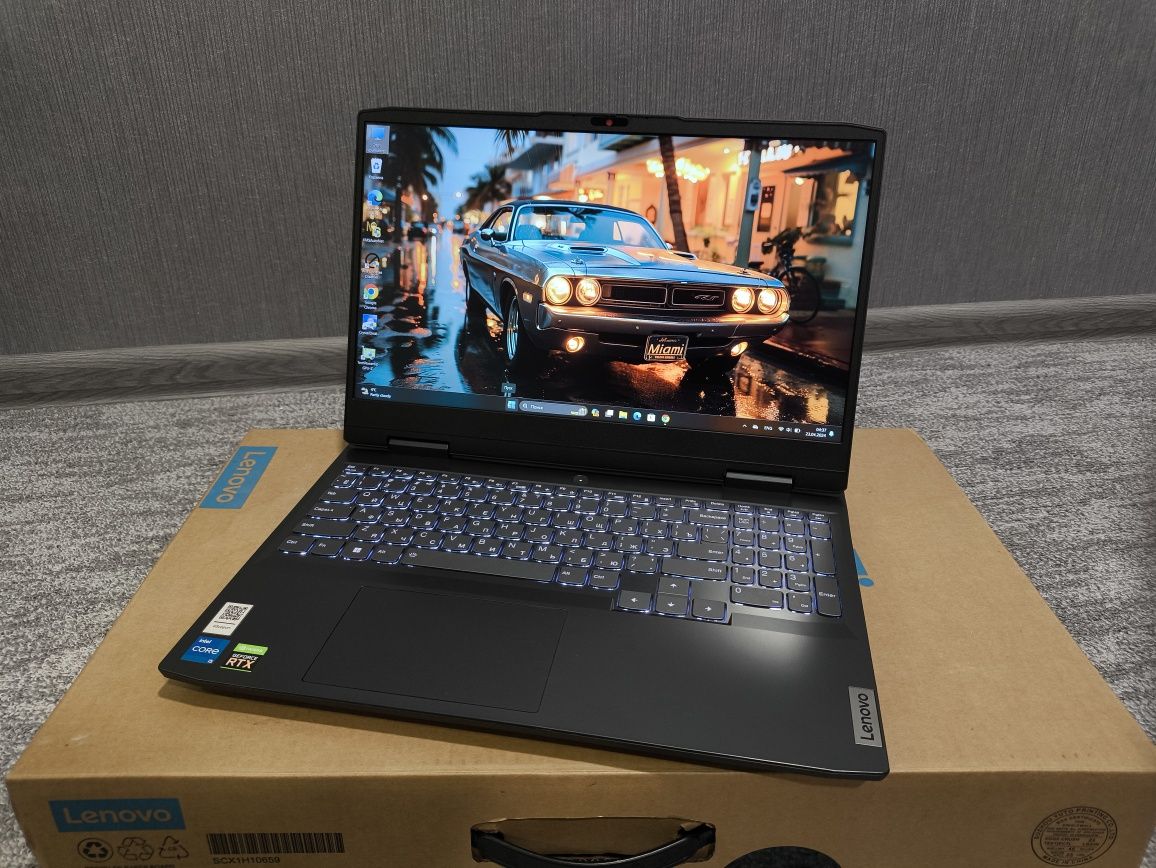 Мощный игровой ноутбук Lenovo Ideapad Gaming i5 12Gen/16GB/RTX 3050TI