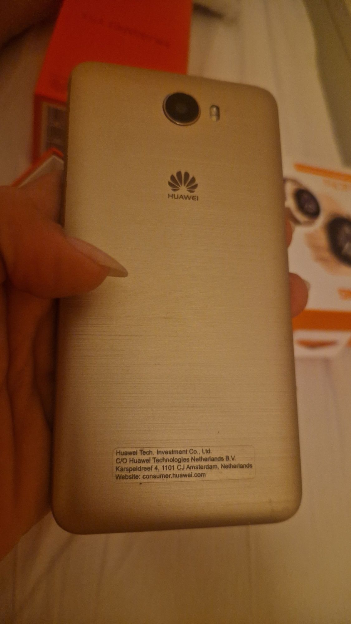 Телефон huawei y 5, gold