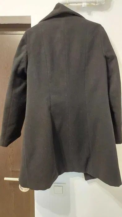 Palton koton negru