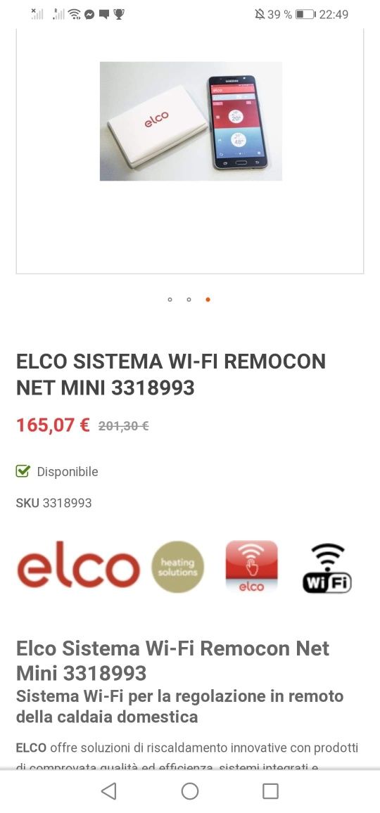 Elco sistema wi-fi remocon net mini