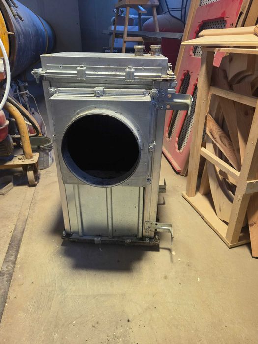 Recuperator de caldura, 15 kW, Metal, 820 x 700 x 520 mm