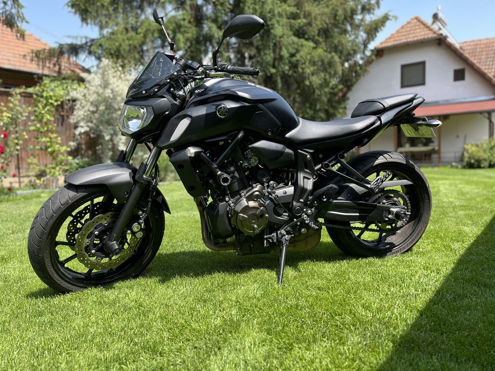 Yamaha MT07 A2, 85 hp ne-restrictionat