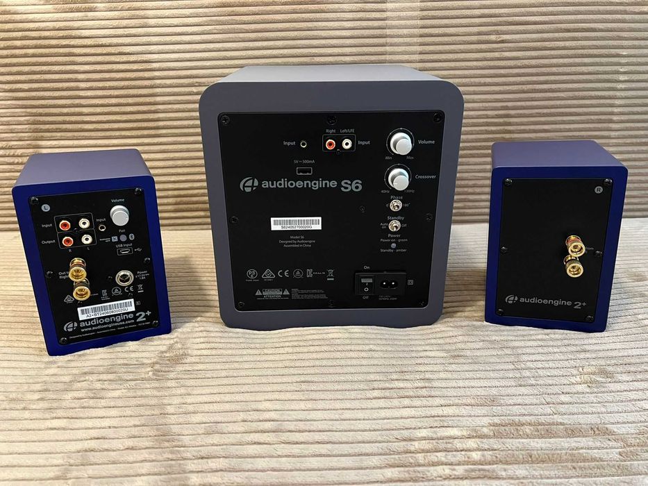 Boxe active Audioengine A2+ si Subwoofer Audioengine S6