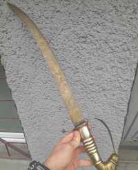 Стара сабя меч изцяло от месинг острие