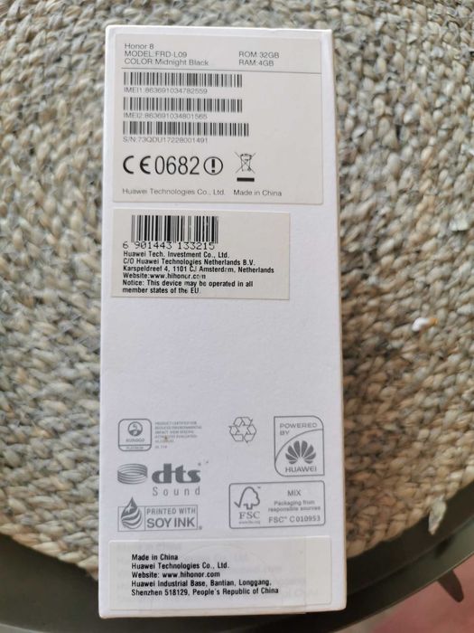 Honor 8 4/32Gb перфектен