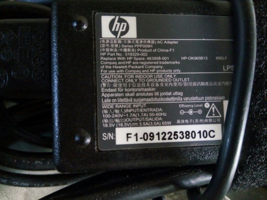 Incarcator laptop HP, CQ, 18,5V 3,5A