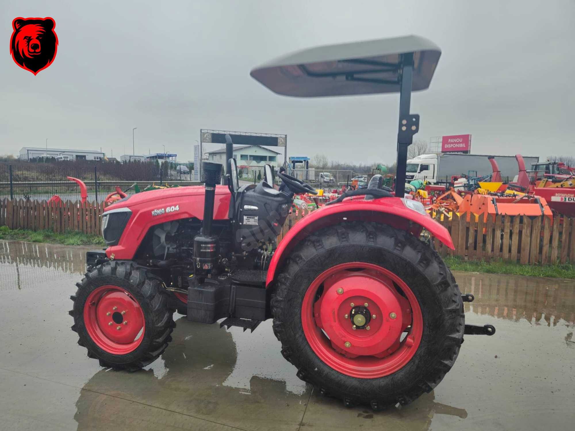 Tractor nou fara cabina cu acoperis Konig nou 60 Cp Agramix