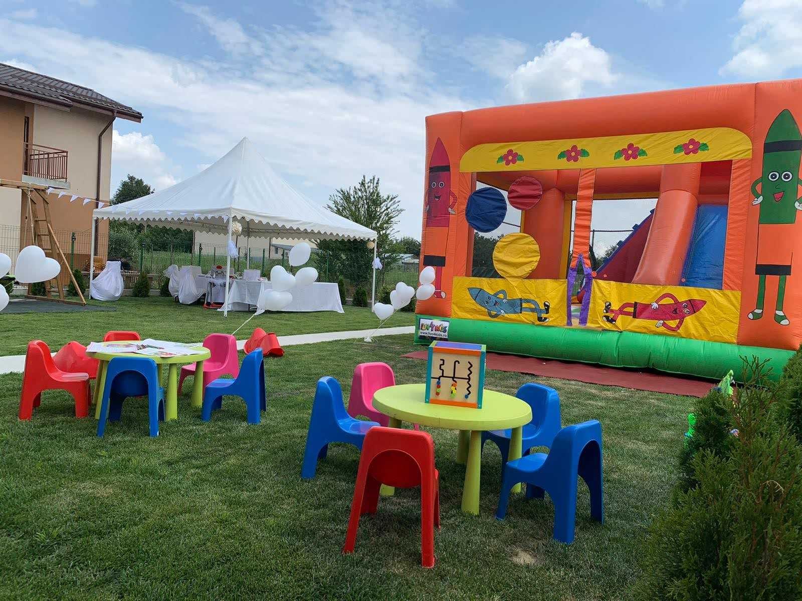 inchiriere jocuri/castele gonflabile petreceri si evenimente in curte
