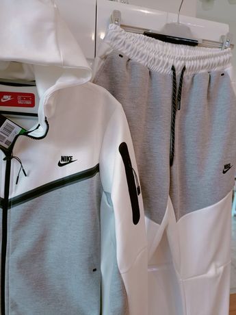 Nike tech fleece alb &gri