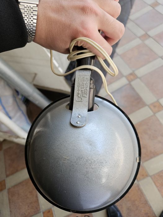 Синий лампа советский