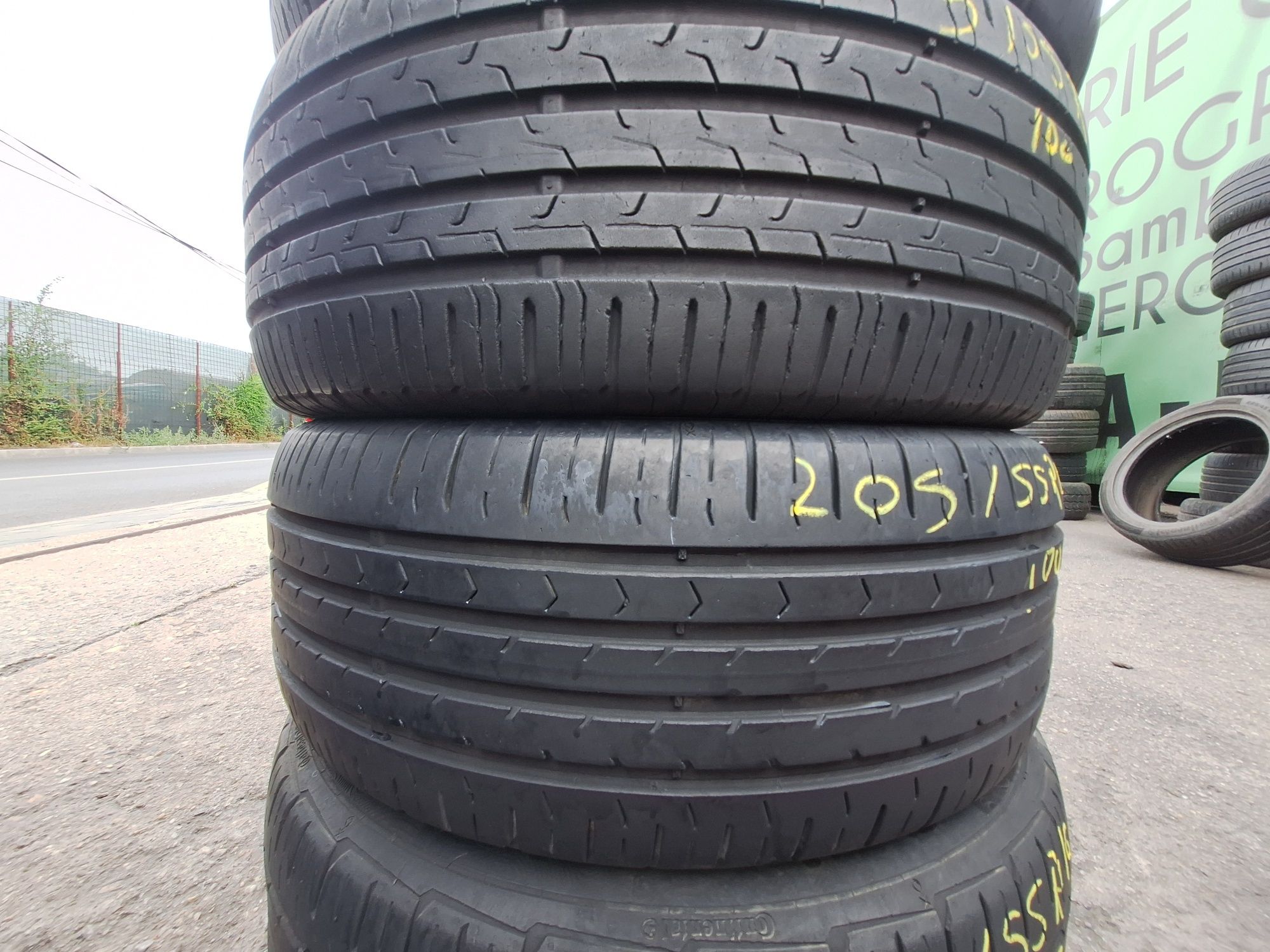 4 anvelope vara 205/55r16 Continental Montaj Gratuit