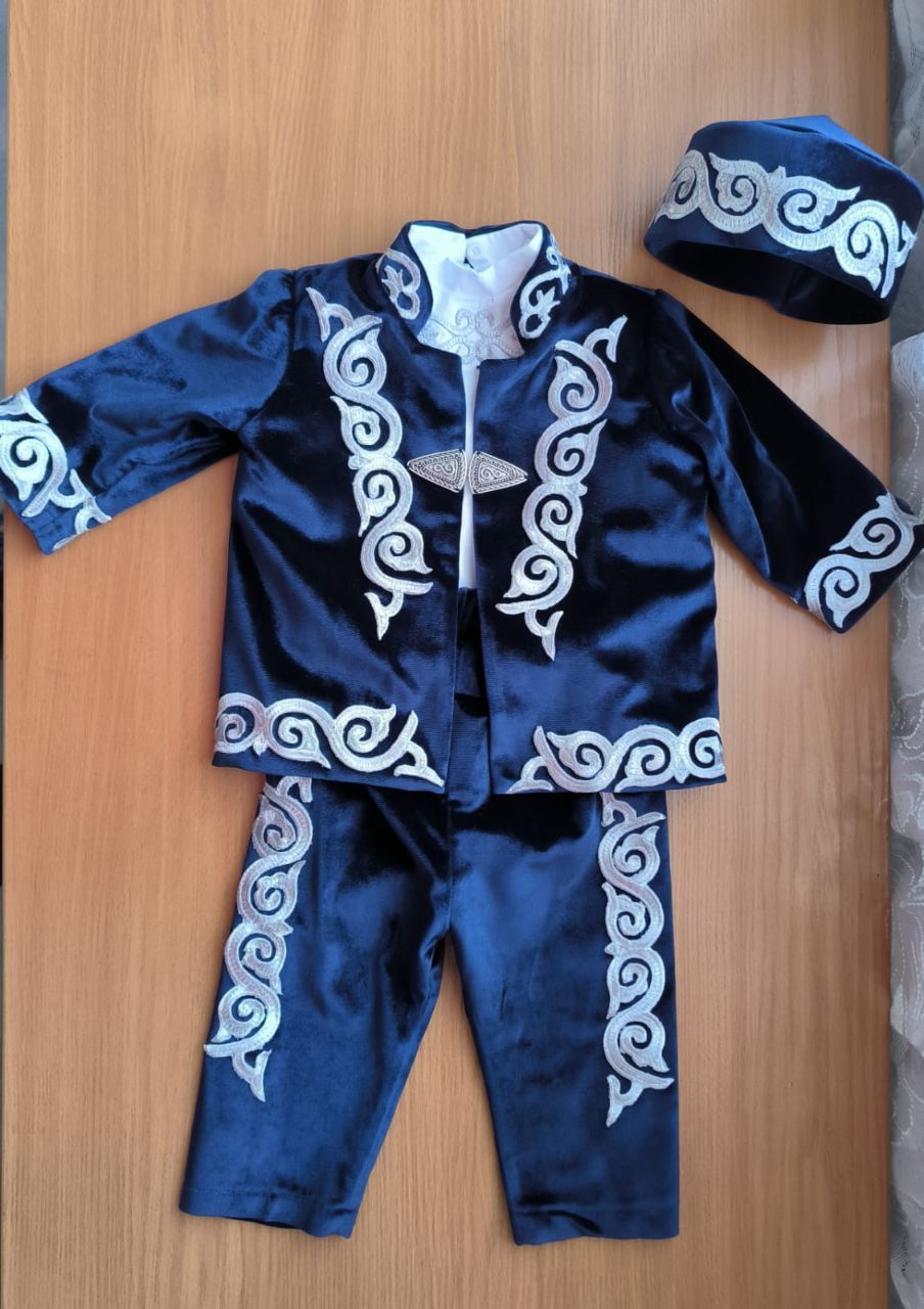 Детские казахские национальные костюмы Қазақ ұлттық бала  киімдері