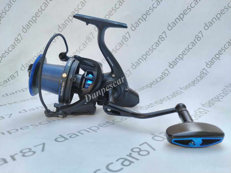 Mulineta Crap SAIMINO CF10000L cu tambur long-cast 0,35mm/570m