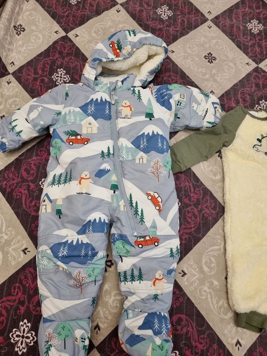 Тёплый комбенизон, зима