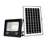 Proiector Solar Jortan 200W, Ip66, Indicator Baterie, Telecomanda