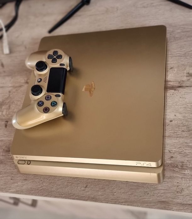 Sony PlayStation 4 Slim Gold 500GB + DASTAVKA BEPUL