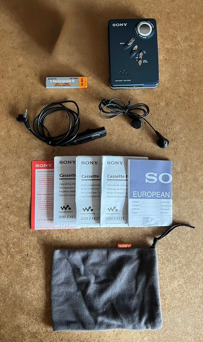 Walkman SONY WM-EX631 - Pitch control - sampling