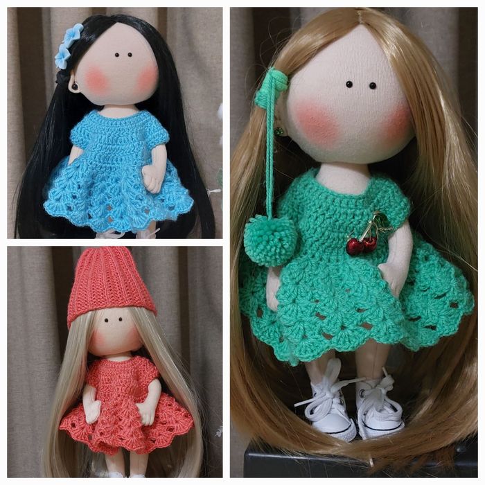 Кукла   ручной  работы, текстильная,  интерьерная (игровая)