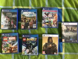 Игри за PS4 и PS5 с книжки, различни жанрове