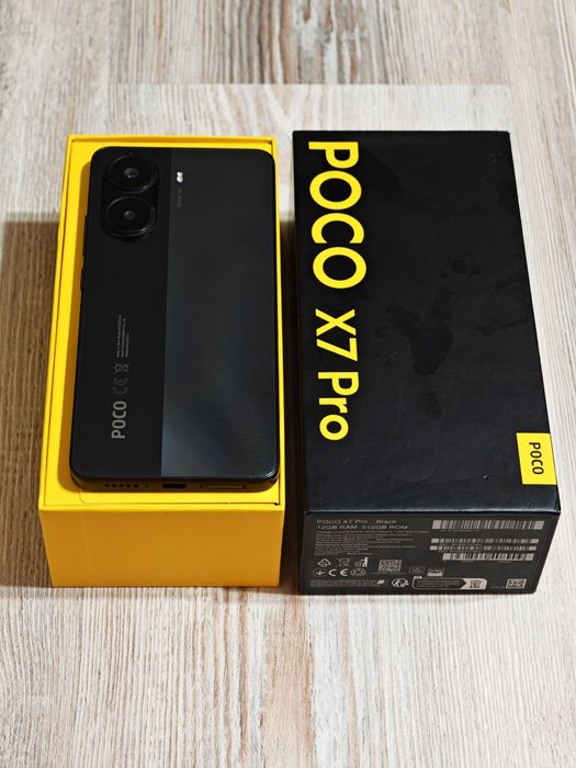 Poco X7 Pro 512 gb Ram 12 5G полный комплект