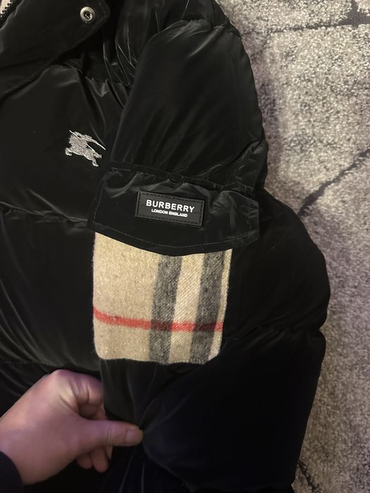 Burberry geaca neagra de iarna puffer marime xl