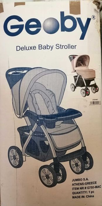 Комбинирана бебшка количка GEOBY