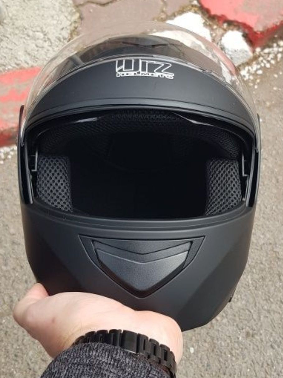 Casca scuter/moto fullface flip up modular motorcycle helmet delivery