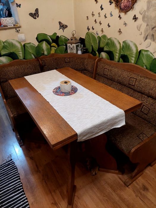 Set masa cu coltar bucatarie