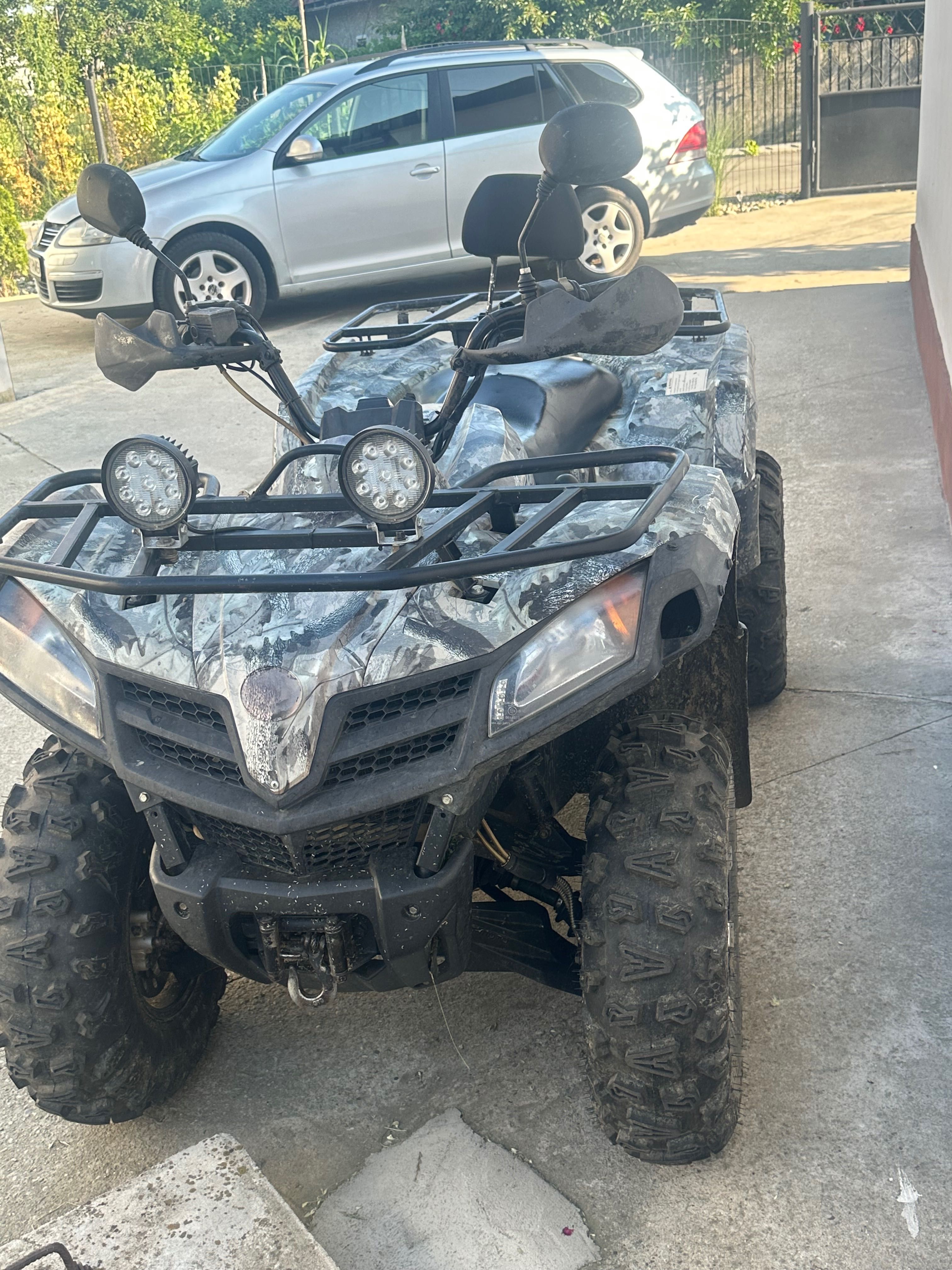 Cf Moto 450 l .. camuflaj !