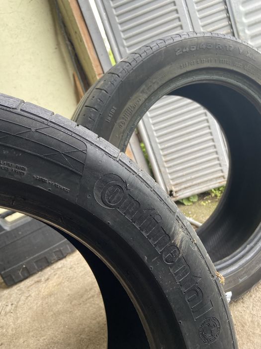 245/45/17 Continental Contisport contact 5 dot 0118